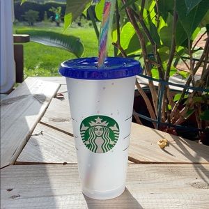 New Starbucks Confetti Color Changing Travel Cup